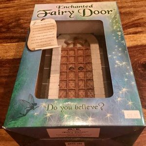 Enchanted Fairy Door, resin, 11 x 5 x 1